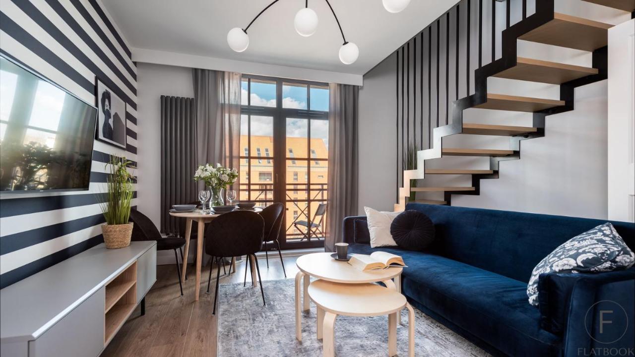 Flatbook - City Center Spa Apartments Dwie Motlawy กดัญสก์ ภายนอก รูปภาพ